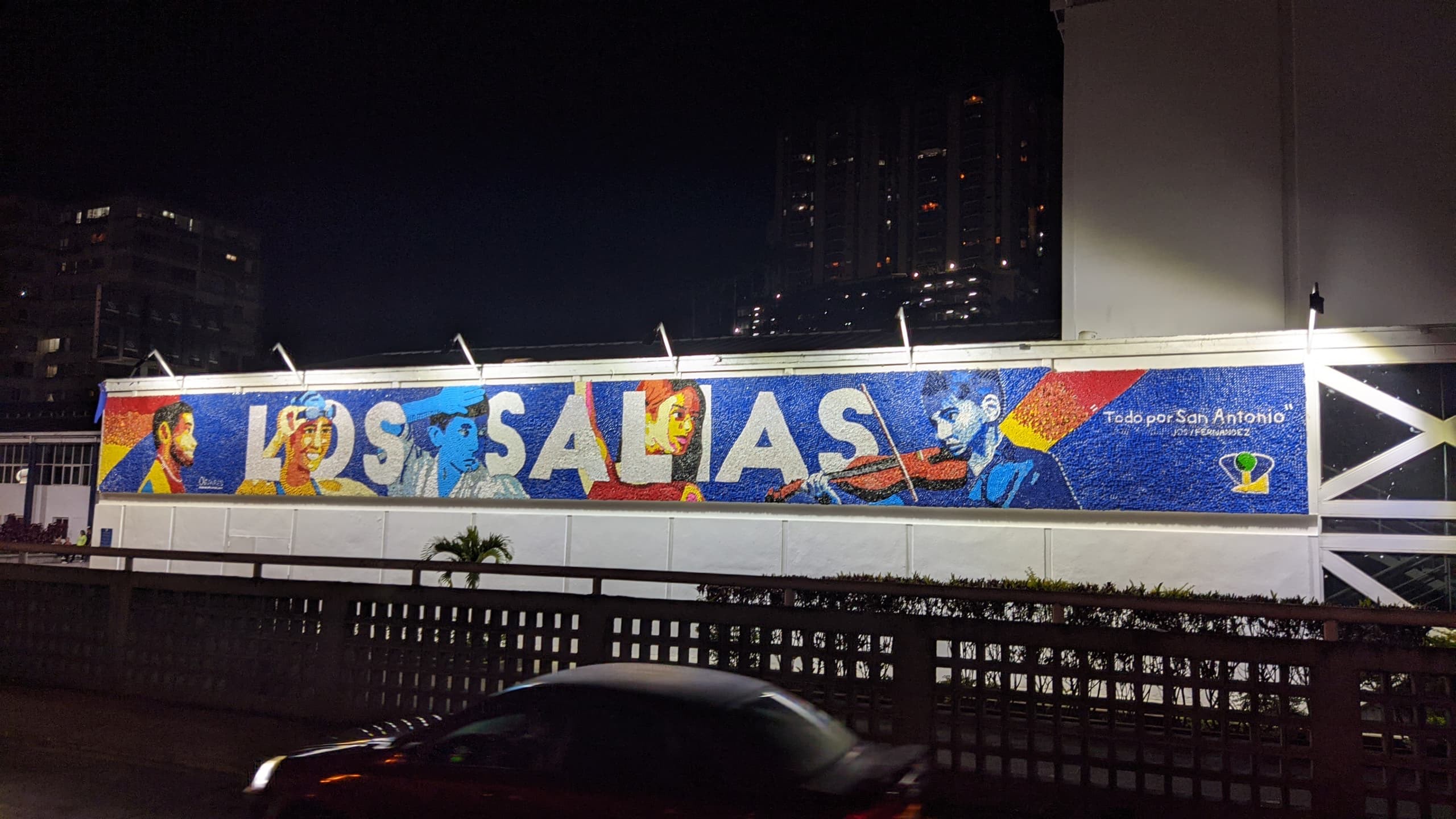 En Los Salias inauguran el primer mural ecológico de los Altos Mirandinos