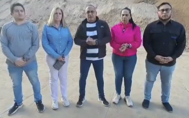 Concejales de Los Salias se solidarizan con vecinos y comerciantes afectados por derrumbe en Las Polonias