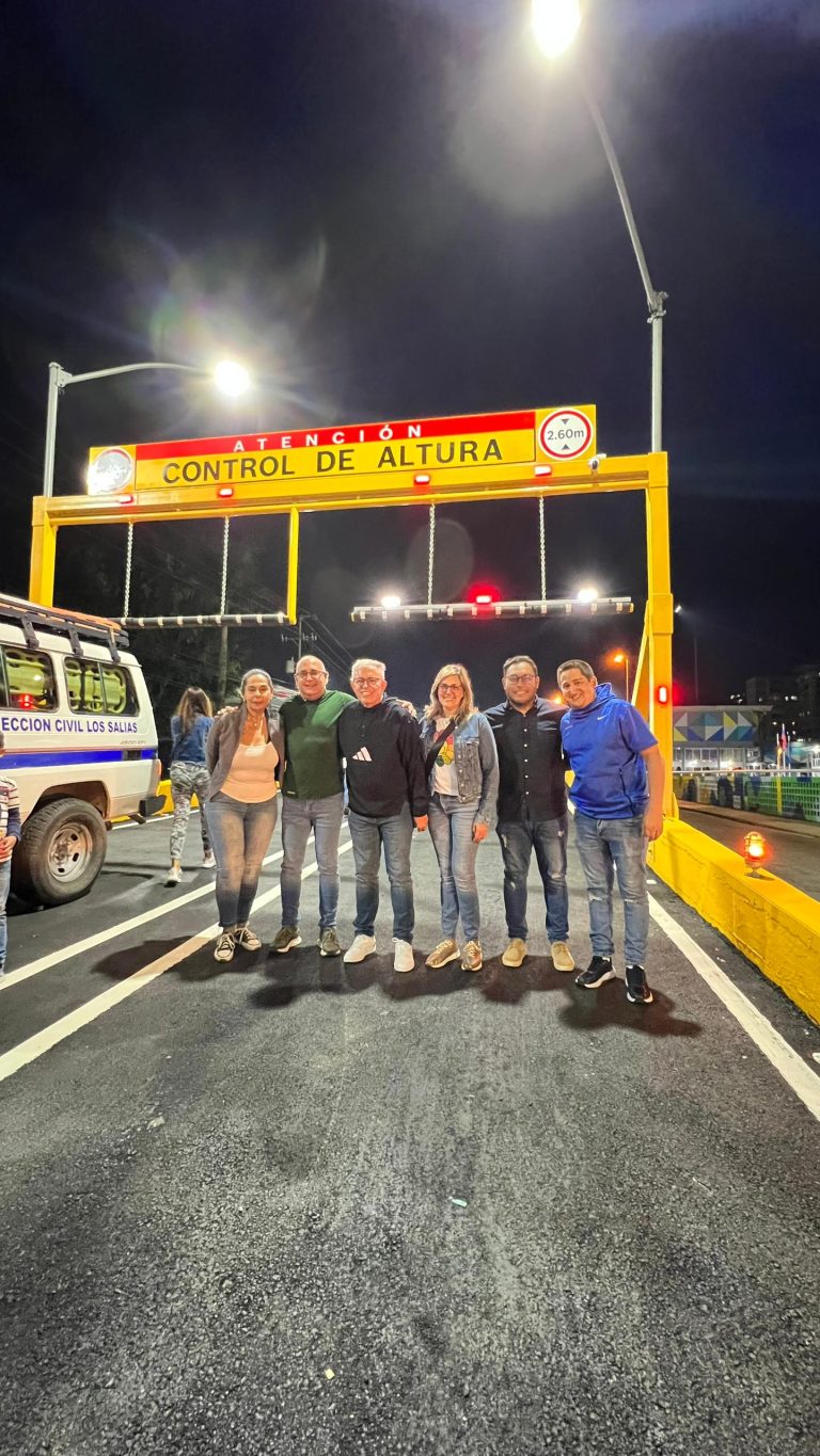 Gobierno Municipal de Los Salias realizó apertura del elevado tras la primera etapa de recuperación