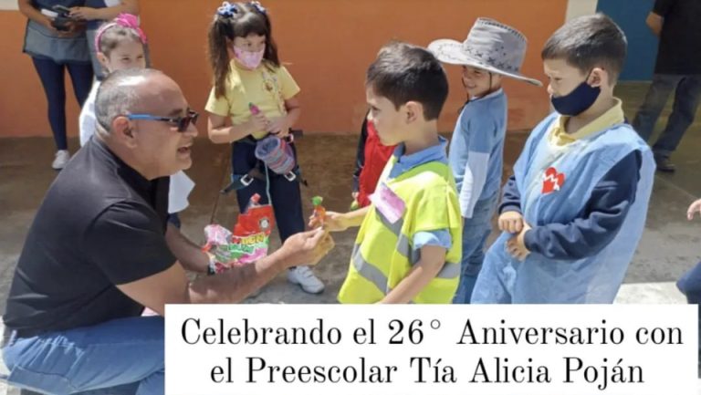 Concejo Municipal de Los Salias celebró junto al Preescolar Tía Alicia Poján su 26° Aniversario