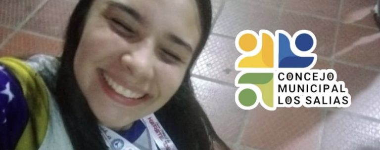 Atleta Daniela Brito, orgullo sanantoñero