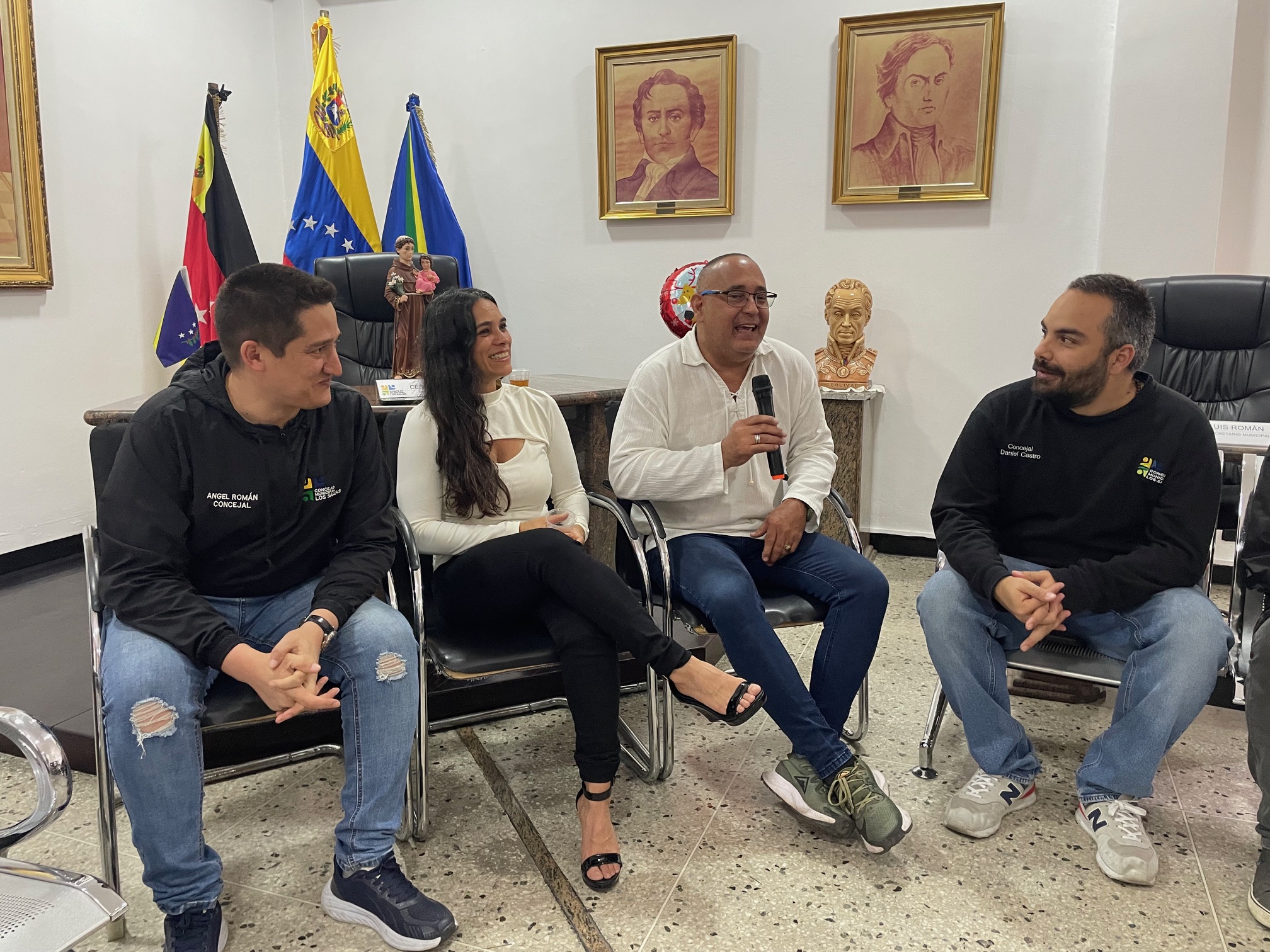 Trabajadores realizaron un compartir para celebrar el Día de Acción de Gracias