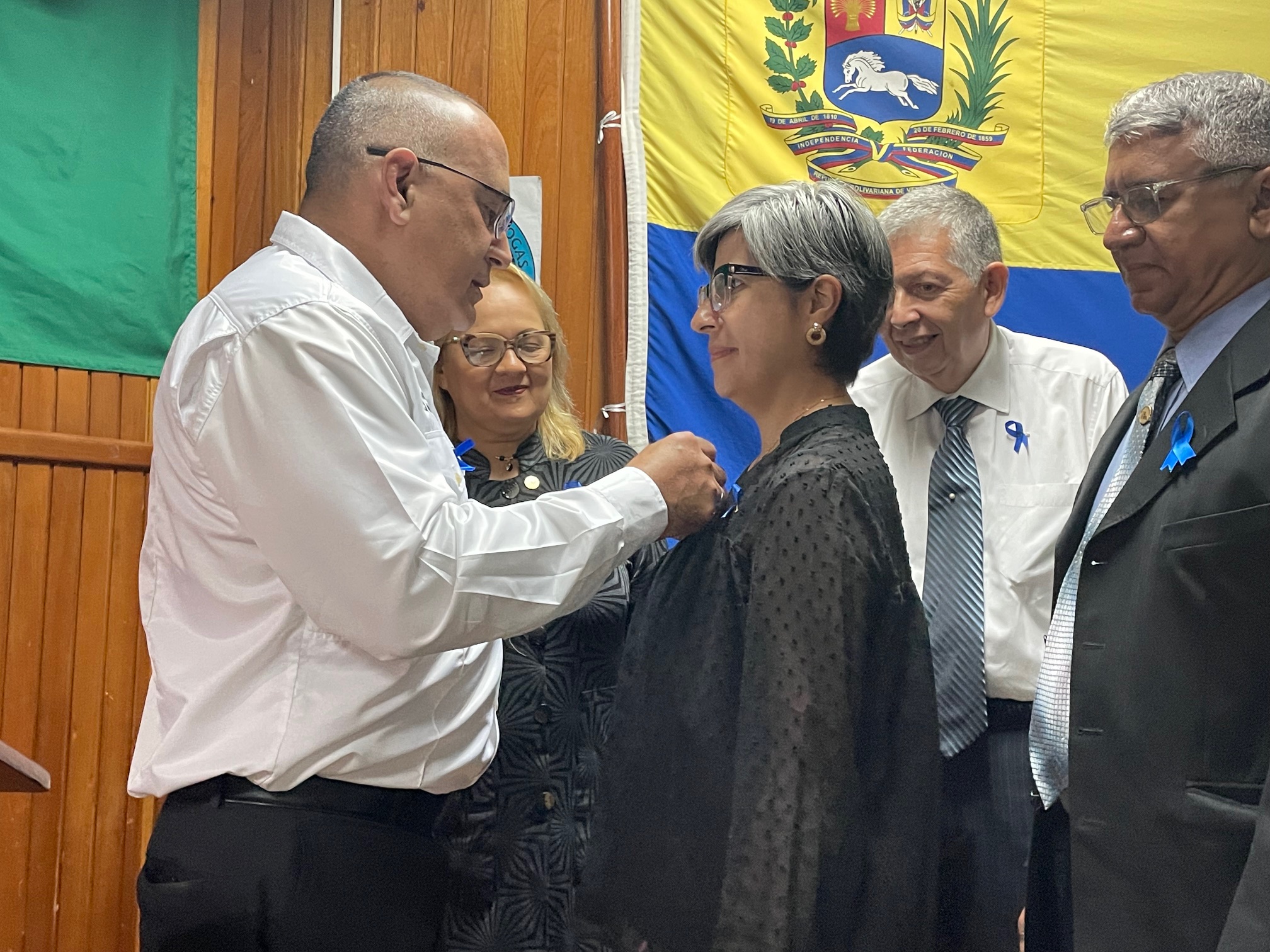 Concejo Municipal entregó Acuerdo de Cámara a la directiva de la Cátedra Libre Antidrogas de la UPEL y el IPC