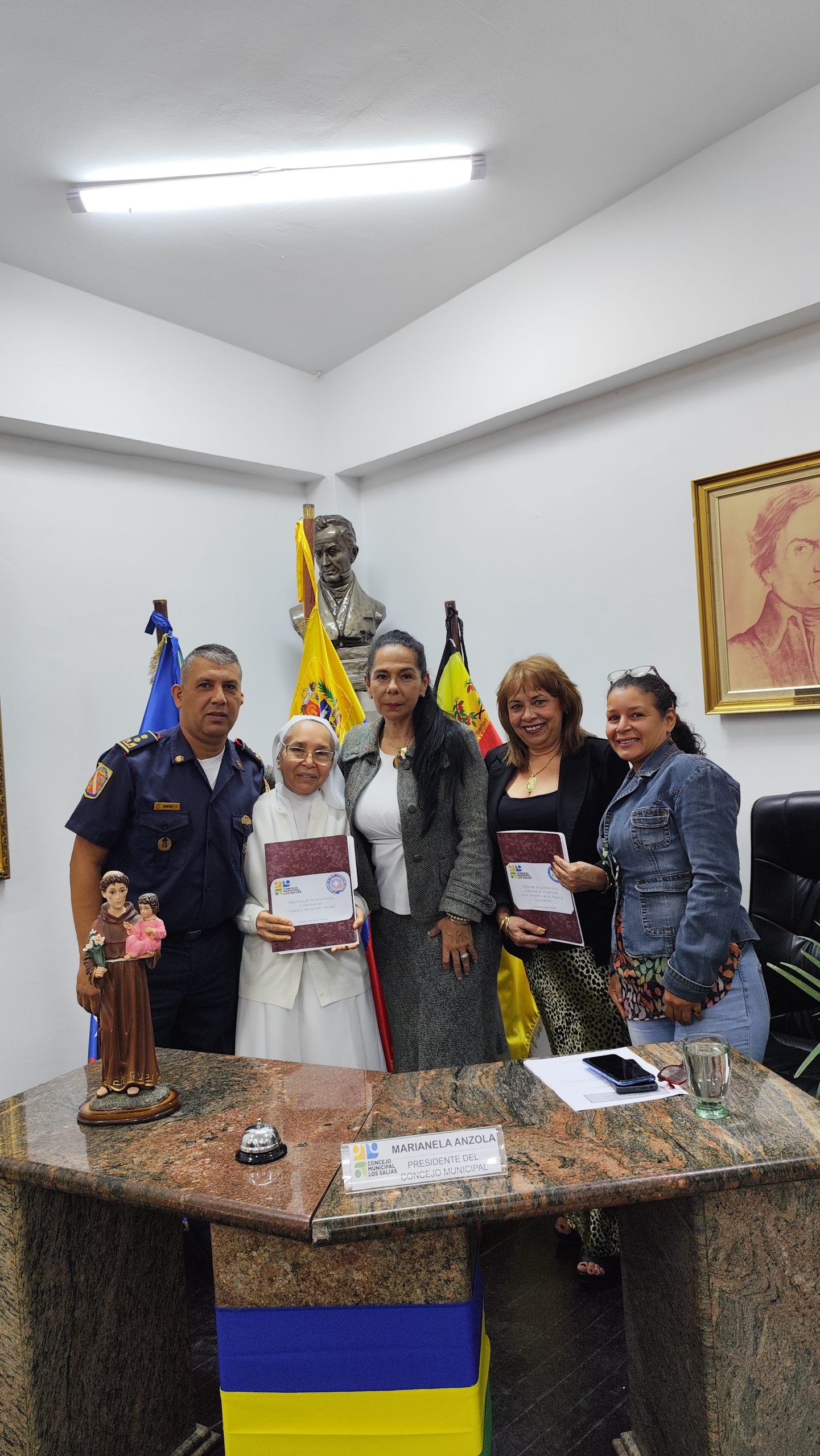 LOS CONCEJALES DE LOS SALIAS PRESENTARON SU INFORME DE GESTIÓN LEGISLATIVO DEL AÑO 2024