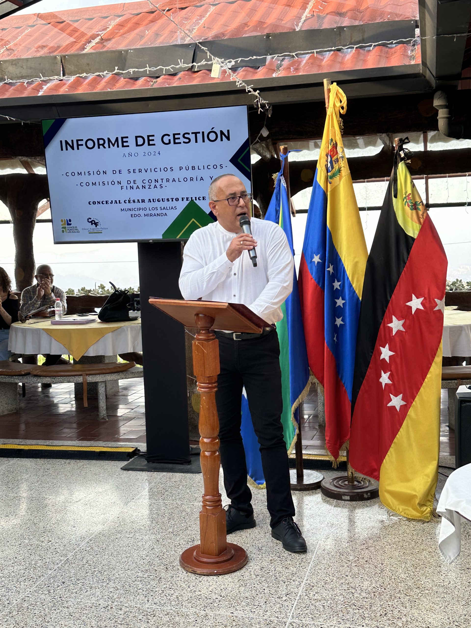 EL CONCEJAL CÉSAR FELICE PRESENTÓ ANTE LA COMUNIDAD SU INFORME DE GESTIÓN DEL AÑO 2024